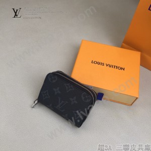 LV-M58106-01   路易威登原版皮多功能雙拉鑰匙包