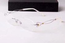夏蒙女款線純鈦系列無框XL2064簡約斯文眼鏡架光學近視眼鏡架眼鏡框金銀粉紫紅5色