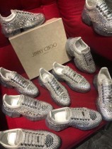 JIMMY CHOO 周仰傑 宋茜同款19早春新款水晶 爆款老爹鞋 水晶鞋