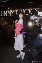 JIMMY CHOO 周仰傑 宋茜同款19早春新款水晶 爆款老爹鞋 水晶鞋