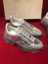 JIMMY CHOO 周仰傑 宋茜同款19早春新款水晶 爆款老爹鞋 水晶鞋