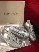 JIMMY CHOO 周仰傑 宋茜同款19早春新款水晶 爆款老爹鞋 水晶鞋