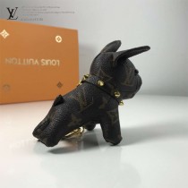 LV 限量鑰匙扣法鬥犬掛件鑰匙扣擺件 小狗可當做汽車擺件掛墜掛件鑰匙扣