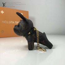 LV 限量鑰匙扣法鬥犬掛件鑰匙扣擺件 小狗可當做汽車擺件掛墜掛件鑰匙扣