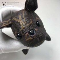 LV 限量鑰匙扣法鬥犬掛件鑰匙扣擺件 小狗可當做汽車擺件掛墜掛件鑰匙扣