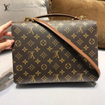 M40786 原版皮 經典 郵差包