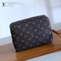 M44355原版皮 Monogram Eclipse帆布制裁而成