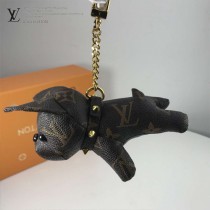 LV 限量鑰匙扣法鬥犬掛件鑰匙扣擺件 小狗可當做汽車擺件掛墜掛件鑰匙扣