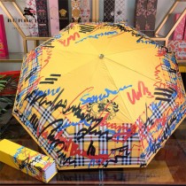 Burberry雨傘-08  BURBERRY 巴寶莉 專櫃夏季新款 全自動折疊晴雨傘