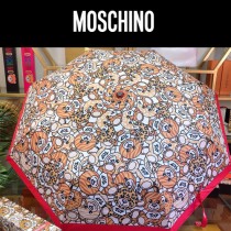 Moschino雨傘-01 莫斯奇諾小熊 自動傘