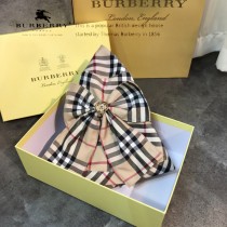 柏利（Burberry）蝴蝶結格子最新春夏新款漁夫帽