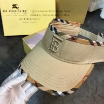 博柏利Burberry火爆TB金線立體刺繡，夏季空頂帽