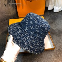 LV做舊牛仔限量漁夫帽，防曬指數超高，休閑運動風