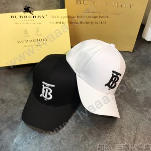 博柏利Burberry火爆單品TB經典格紋棒球帽各大時尚達人明星同款
