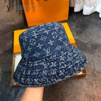 LV做舊牛仔限量漁夫帽，防曬指數超高，休閑運動風