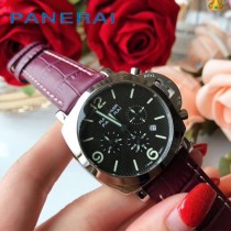 沛納海 PANERAI 進口石英機芯 女表 316精鋼表殼   小牛皮帶