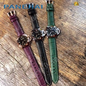 沛納海 PANERAI 進口石英機芯316精鋼表殼 耐用小牛皮帶