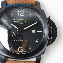 沛納海  PANERAI   Pam新款男士腕表 ，升級v2版  全316烏鋼