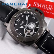 沛納海 新款 皮帶款 瑞士機械手表 意大利皇家海軍指定專用表
