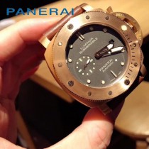 沛納海  PANERAI  爆款瑞士機芯手表  Pam382 克羅心 機芯 背透