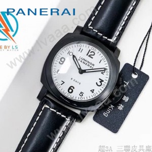 沛納海  PANERAI   Pam新款男士腕表 ，升級v2版  全316烏鋼