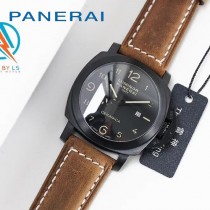 沛納海  PANERAI   Pam新款男士腕表 ，升級v2版  全316烏鋼