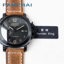 沛納海  PANERAI   Pam新款男士腕表 ，升級v2版  全316烏鋼