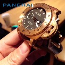 沛納海  PANERAI  爆款瑞士機芯手表  Pam382 克羅心 機芯 背透