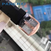 沛納海   XF Pam684 霍建華代言  殼身和原裝壹樣薄 玫瑰金材質