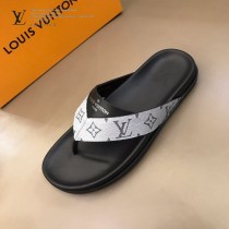 LV 男士拖鞋 男士涼鞋 人字拖