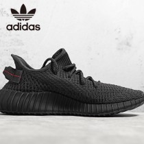 原單椰子鞋 ADIDAS YEEZY Boost 350 V2 黑天使 墮落天使
