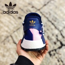 菲董聯名Pharrell Williams x adidas Originals NMD Hu Trail NERD人類系列休閑慢跑鞋
