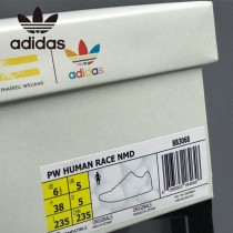 菲董聯名Pharrell Williams x adidas Originals NMD Hu Trail NERD人類系列休閑慢跑鞋