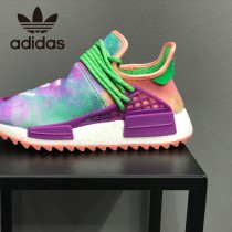 菲董聯名Pharrell Williams x adidas Originals NMD Hu Trail NERD人類系列休閑慢跑鞋
