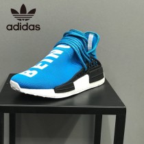 菲董聯名Pharrell Williams x adidas Originals NMD Hu Trail NERD人類系列休閑慢跑鞋