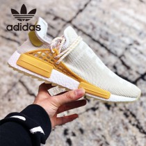 菲董聯名Pharrell Williams x adidas Originals NMD Hu Trail NERD人類系列休閑慢跑鞋