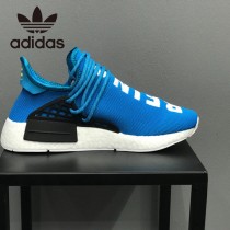 菲董聯名Pharrell Williams x adidas Originals NMD Hu Trail NERD人類系列休閑慢跑鞋