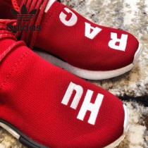 菲董聯名Pharrell Williams x adidas Originals NMD Hu Trail NERD人類系列休閑慢跑鞋