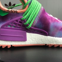 菲董聯名Pharrell Williams x adidas Originals NMD Hu Trail NERD人類系列休閑慢跑鞋