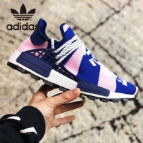 菲董聯名Pharrell Williams x adidas Originals NMD Hu Trail NERD人類系列休閑慢跑鞋