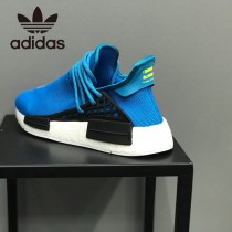 菲董聯名Pharrell Williams x adidas Originals NMD Hu Trail NERD人類系列休閑慢跑鞋