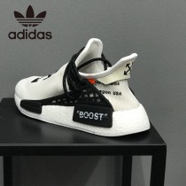 菲董聯名Pharrell Williams x adidas Originals NMD Hu Trail NERD人類系列休閑慢跑鞋