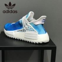 菲董聯名Pharrell Williams x adidas Originals NMD Hu Trail NERD人類系列休閑慢跑鞋