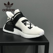 菲董聯名Pharrell Williams x adidas Originals NMD Hu Trail NERD人類系列休閑慢跑鞋