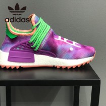 菲董聯名Pharrell Williams x adidas Originals NMD Hu Trail NERD人類系列休閑慢跑鞋