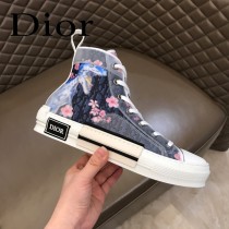 DIOR 原單新款透明鞋高幫鞋