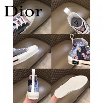 DIOR 原單新款透明鞋高幫鞋