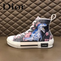DIOR 原單新款透明鞋高幫鞋