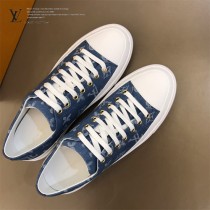 LV 新款印花帆布鞋