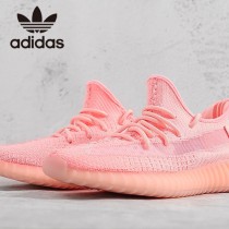 原單椰子鞋 熒光紅 巴斯夫真爆Adidas Yeezy 350 Boost V2 定制版